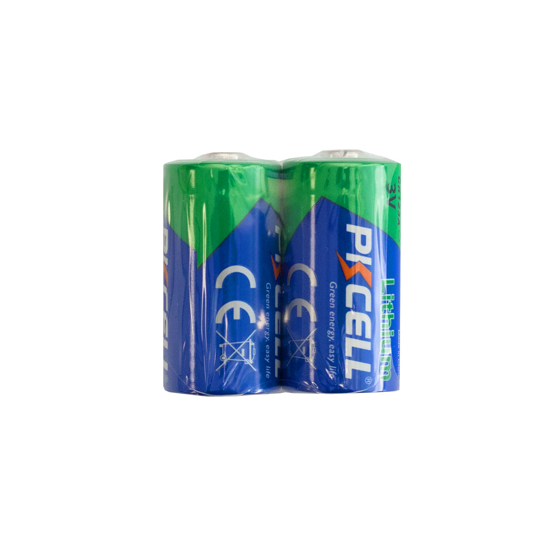 Lithium Manganese 3V CR123A Battery (2 pack)