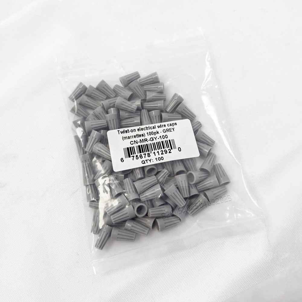 Twist-on Electrical Wire Caps (100 Pack)
