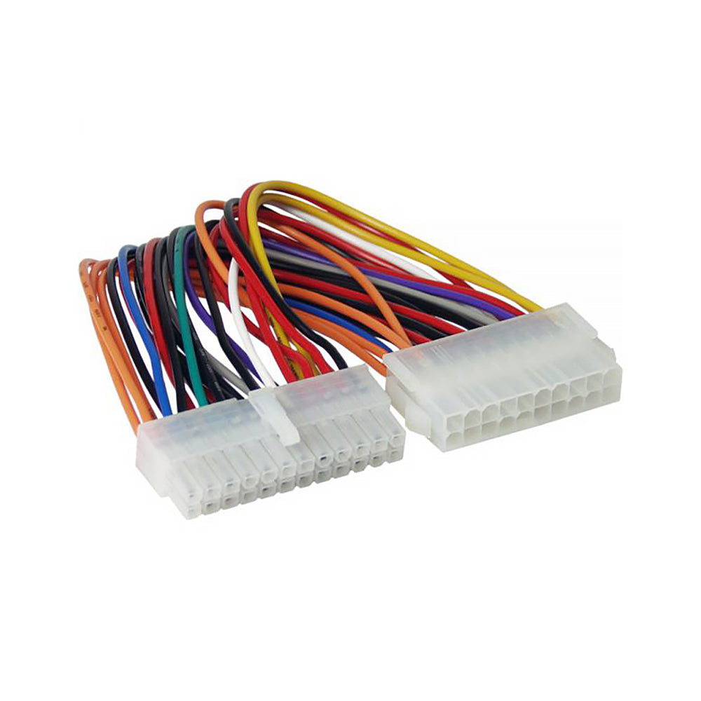 Sanoxy SNX CBLR PC108 0306 6 in. ATX 20 pin Female to 24 pin Male Motherboard Adapter Cable Sanoxy SNX CBLR PC108 0306 6 in. ATX 20 pin Female to 24 pin Male Motherboard Adapter Cable