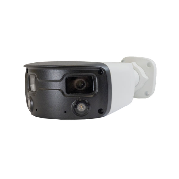 4MP Wide Angle Bullet Camera - Colornight - Mic/Speaker - IP67