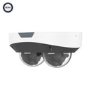 4MP 2x Dome IP Camera - 2.8mm Fixed Lens - WDR - Low Light IR - IK10 - WHITE
