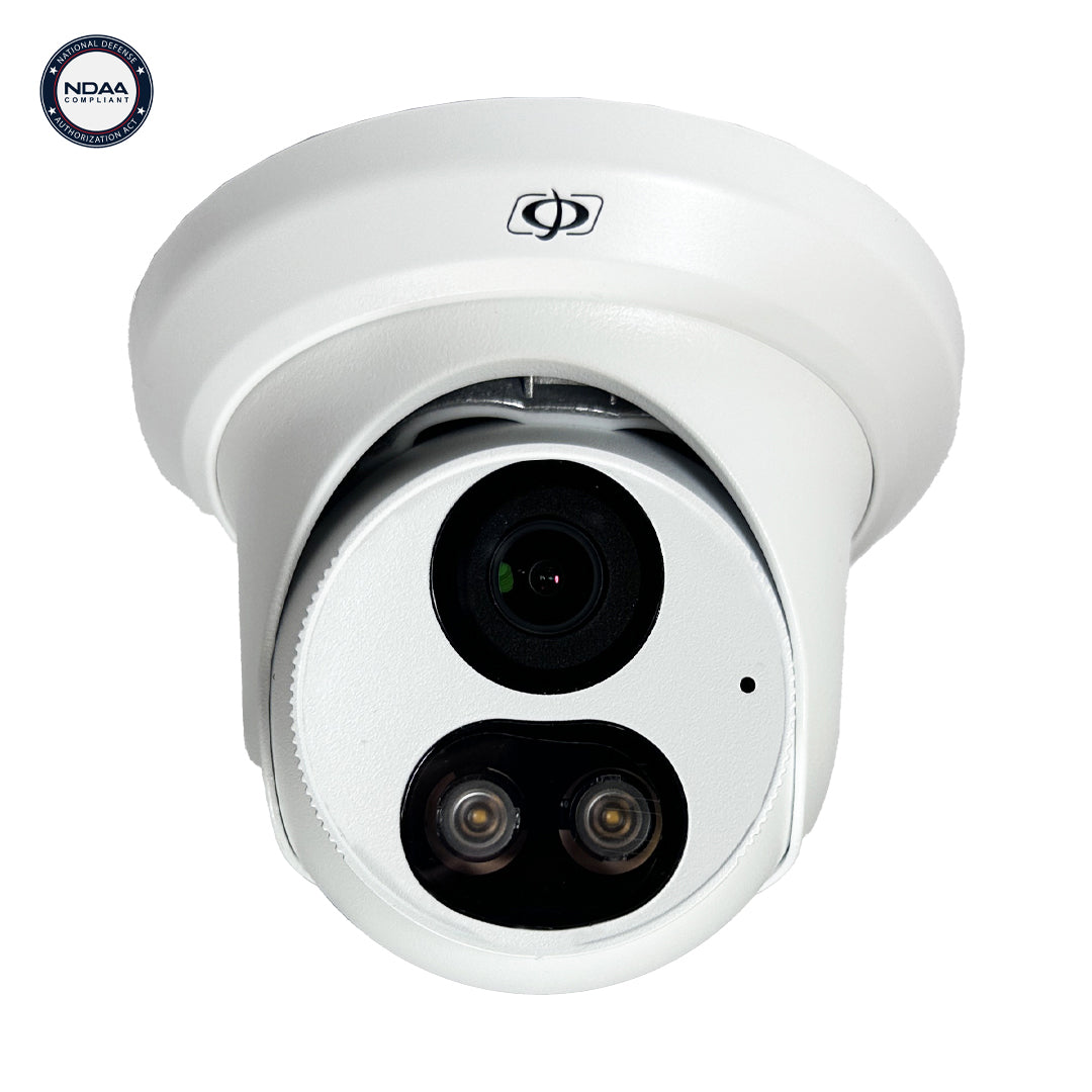 5MP Turret IP Camera - Fixed Lens - AI - WDR - Color Night Vision - Mi