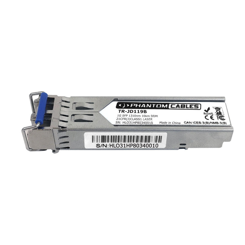 HP® JD119B Compatible 1G SFP LX SM LC Transceiver with DDMI Support