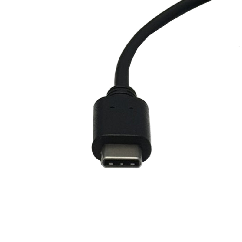 USB 2.0 Type-C Male to B Male Cable 480Mbps 3A - Black