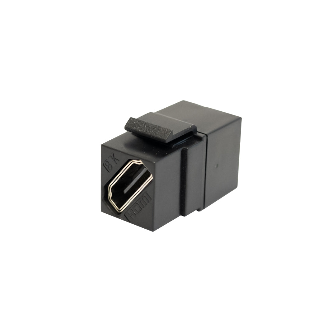 20-Pack White HDMI Keystone Jack Insert Coupler Female To Female Wall Plate