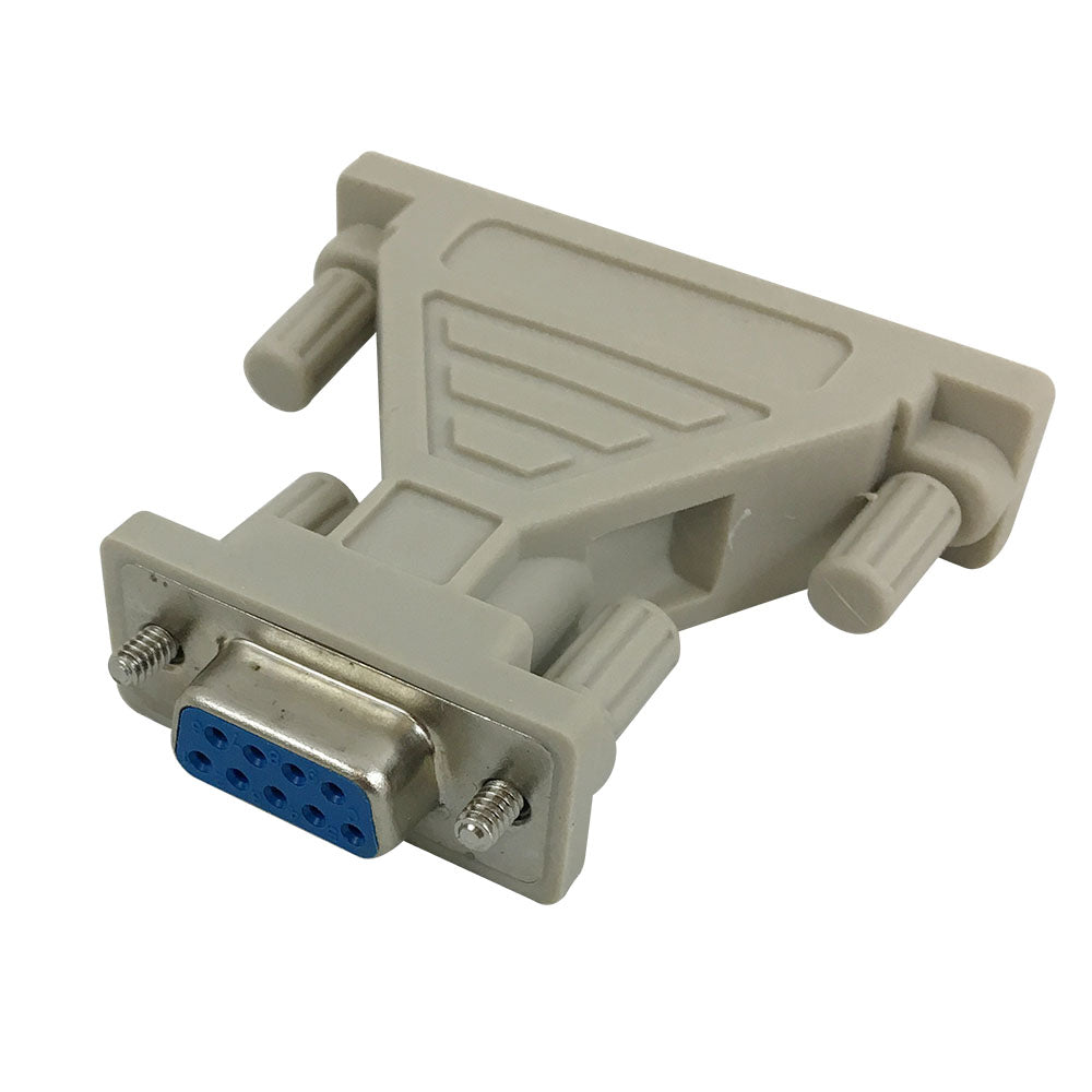 DB9 Female to DB25 Female Serial Adapter