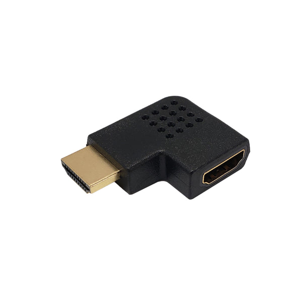 HDMI Horizontal Angle Male to Female Adapter - 90 Degree Left