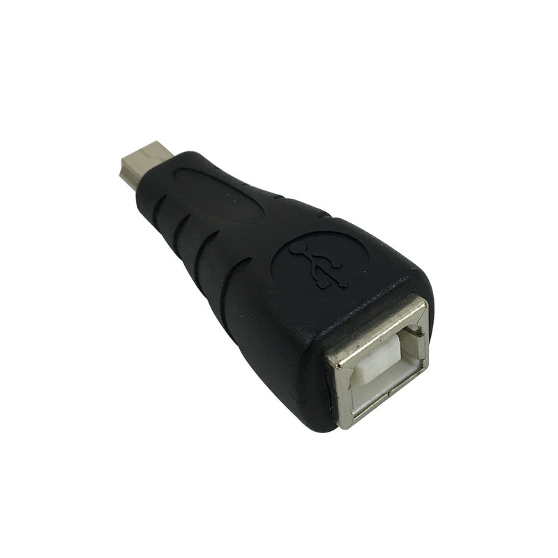 USB B Female to Mini 5-Pin Male Adapter
