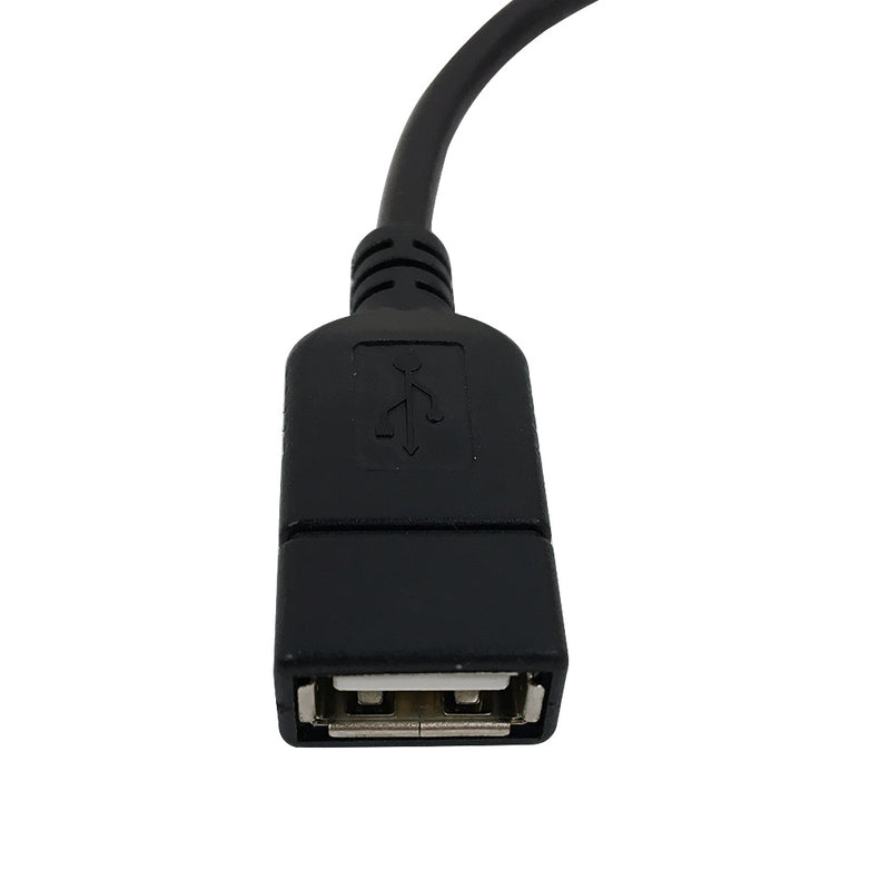 4 inch USB A Female to Micro B Male OTG Adapter