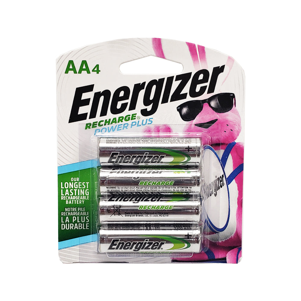 Energizer NH15PPBP2 Power Plus AA 2000mAh Two Rechargeable Batteries