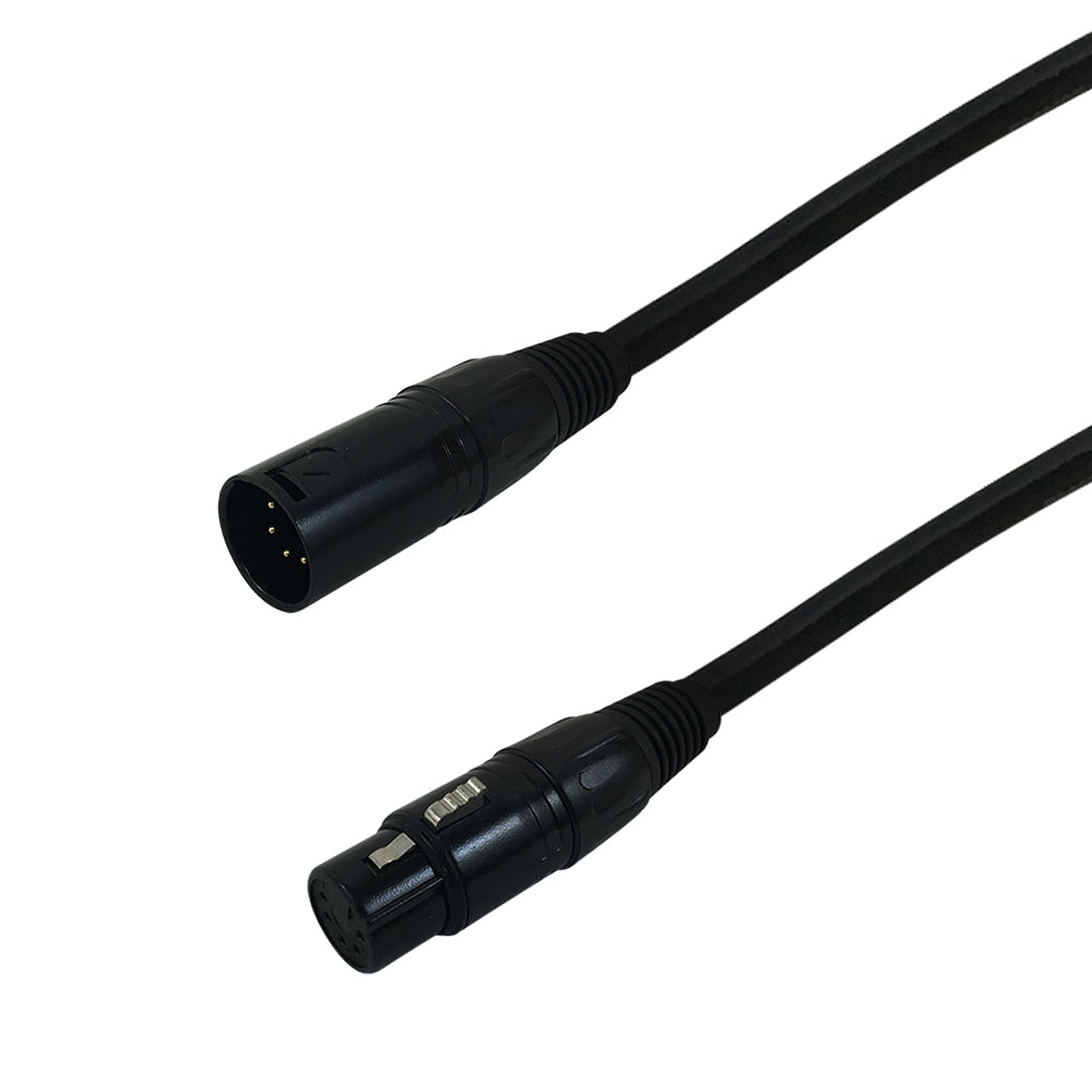 Câble XLR Van Damme Mâle 10 m XLR5 vers Femelle XLR5 Câble XLR Van Damme Mâle 10 m XLR5 vers Femelle XLR5