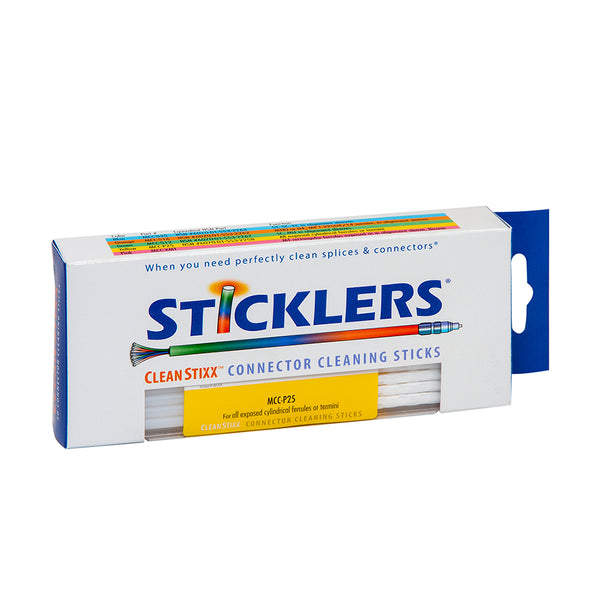 Sticklers® Cleaning Stick for all exposed Cylindrical ferrules - 50 per box