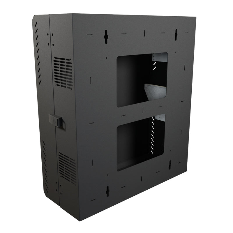 Hammond 4U Vertical Wall Mount Cabinet - Low Profile, 31 inch Height