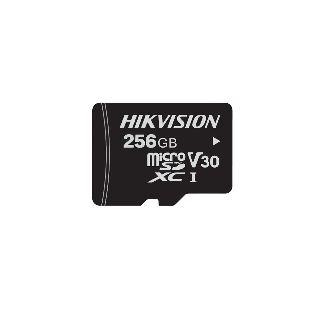HIkvision MicroSD Card - Class 10 - TLC - 95MB/s Read, 25MB/s Write - V30 - 256GB Capacity