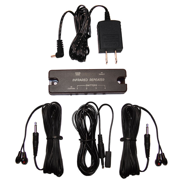 4 Port Active IR Kit expandable to 8-port with Power Supply