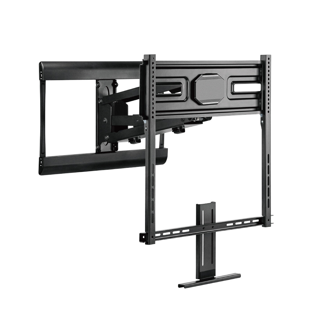 TV Fireplace Mantel Wall Mount Bracket for Flat and Curved LCD/LEDs