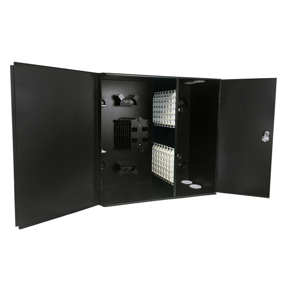Indoor Wall Mounted Fiber Optic Distribution Box (96 Couplers Maximum)