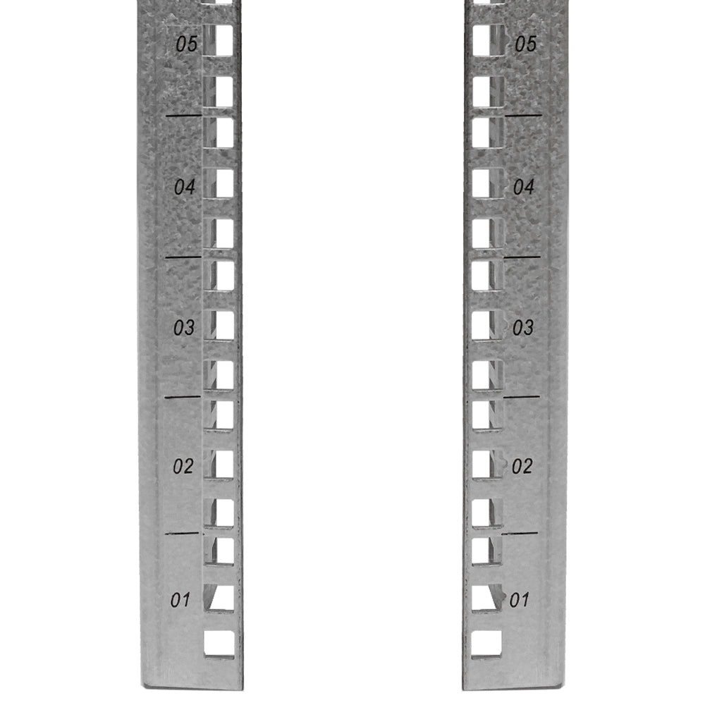 Pair of Rails for 42U Server Cabinet