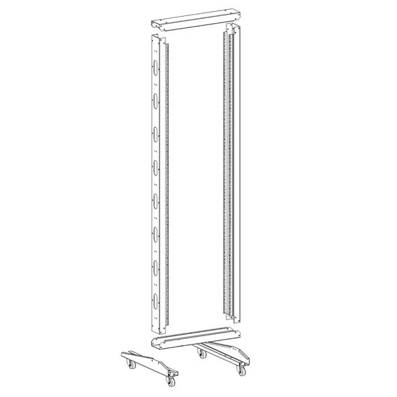 Relay Rack 42U (78 inch) - Knock Down Style