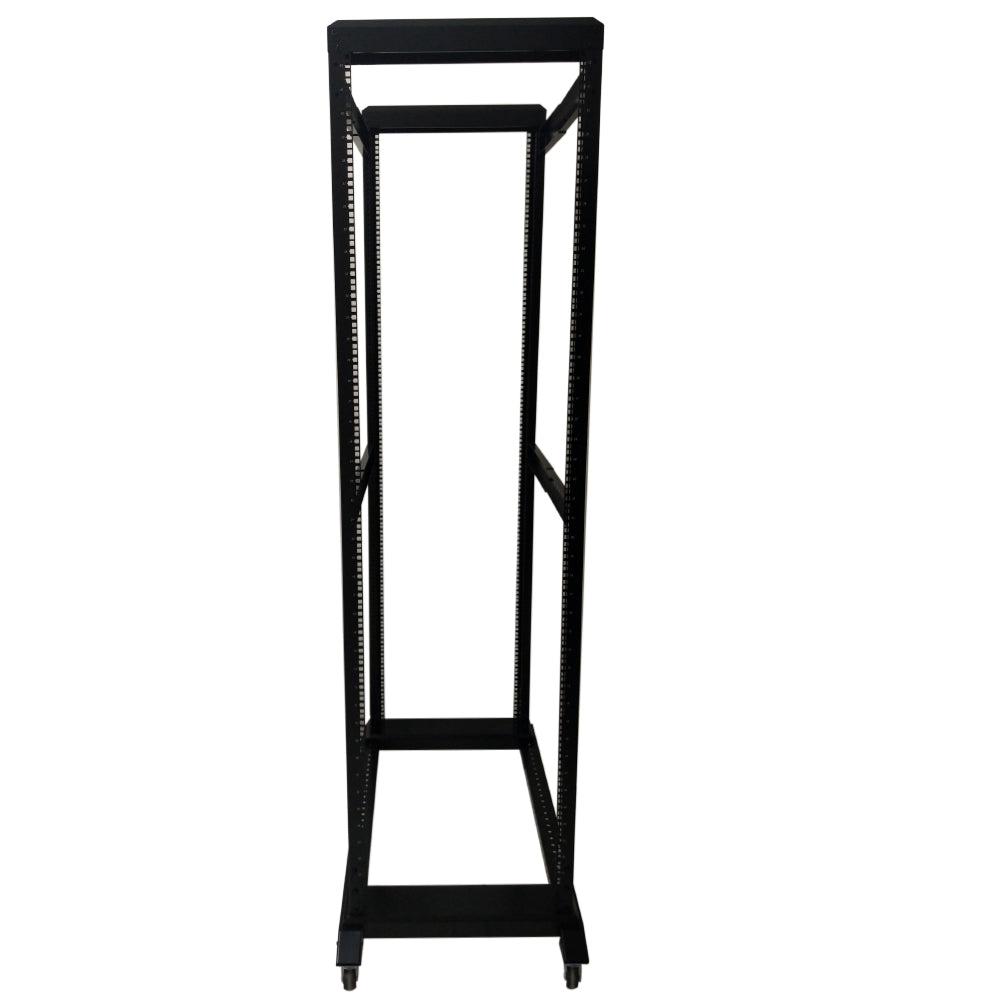 Four Post Relay Rack - 19 inch 42U, Square hole, Depth 24-36 inch