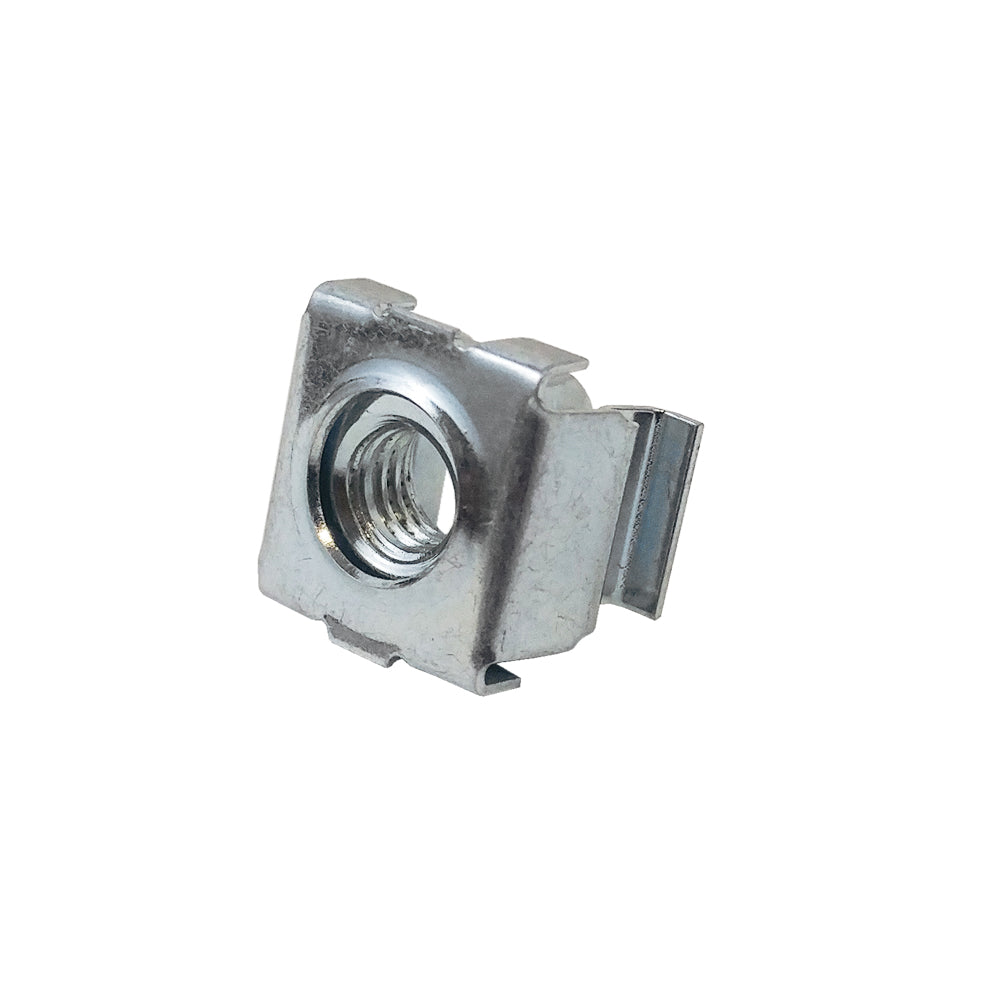 Cage Nuts 10-32 Thread - Zinc Plated (100 Pack)
