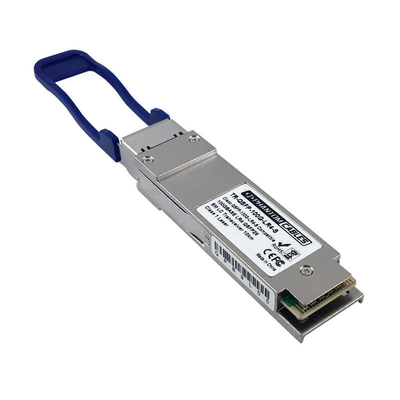 Cisco® QSFP-100G-LR4-S Compatible 100GBASE LR4 QSFP28 SM LC Transceiver, 10km