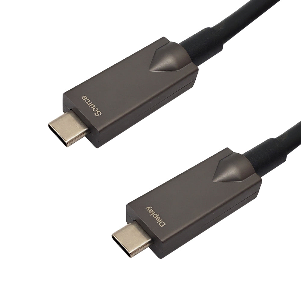ventilation råd adjektiv USB 3.1 AOC Type-C Male to Type-C Male Cable 10G 3A - CMP - Black