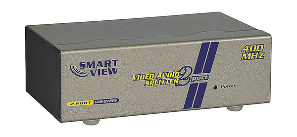 2-Port VGA Video Splitter with 3.5mm Audio - 2048x1536