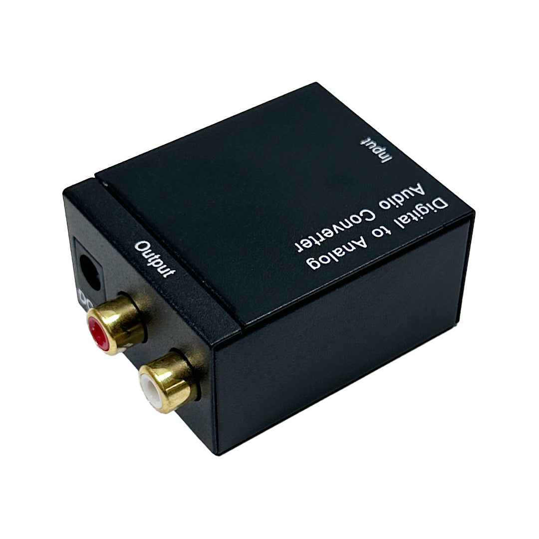 Digital to Analog Audio Converter - Digital Coax / Toslink To RCA L/R