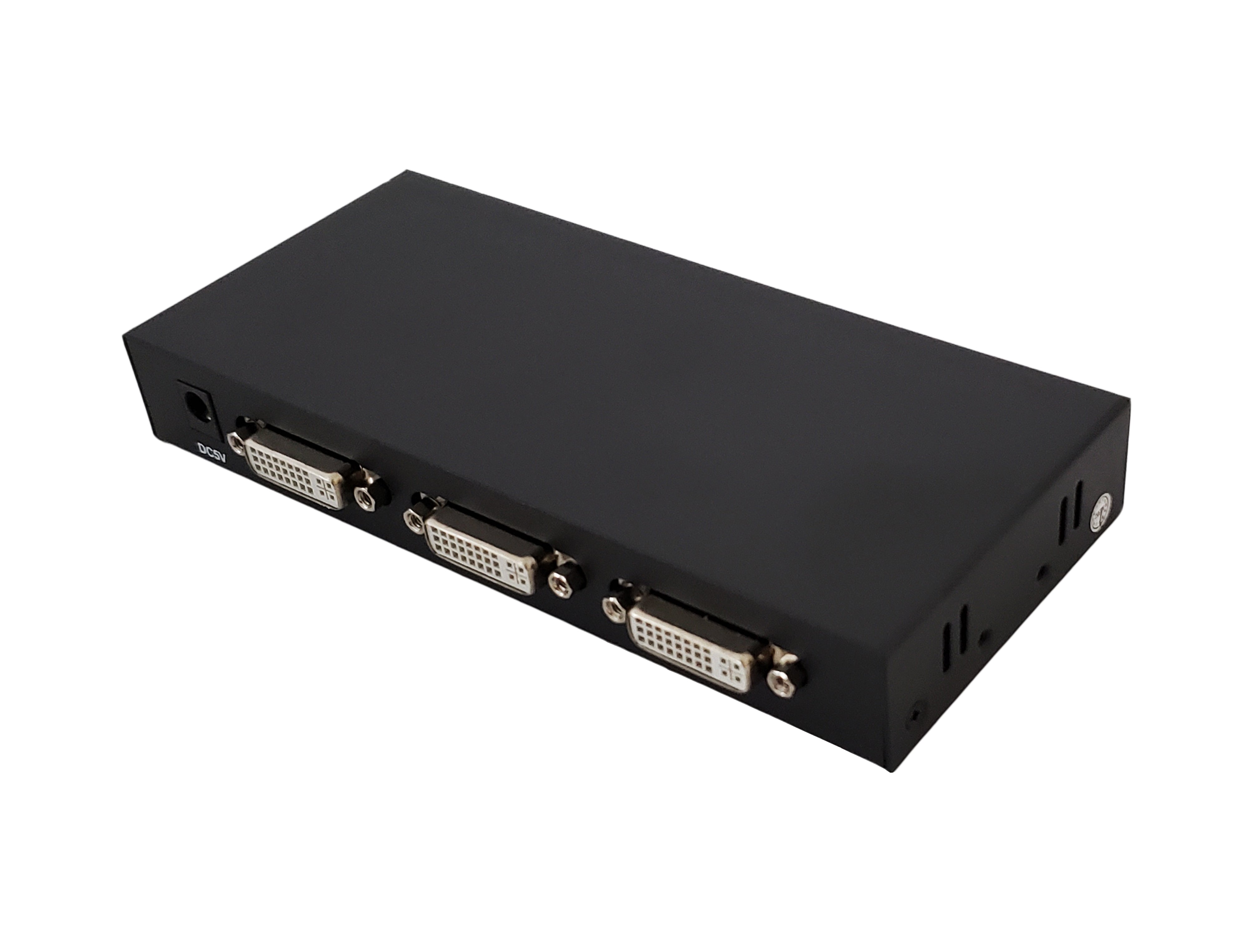 8-Port DVI Video Splitter, Resolution 4096x2160@30Hz