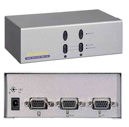 2-Port VGA Video Switch 2 Inputs - 1 Output Selector