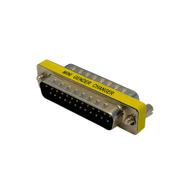 DB25 Slimline Gender Changer Male to Male