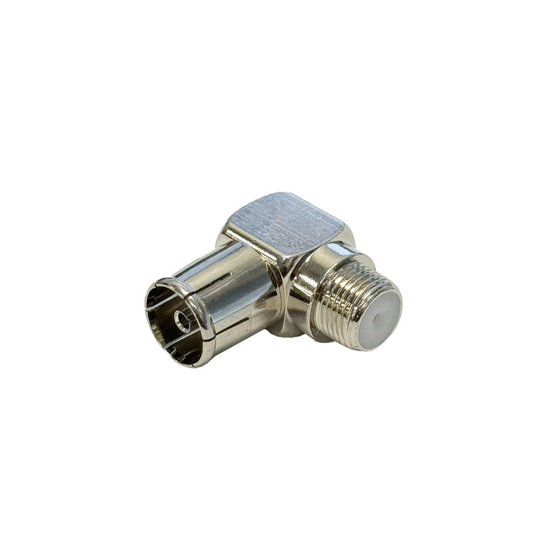 F-Type Female to PAL Female - Right Angle Adapter