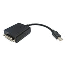 6 inch Mini-DisplayPort Male to DVI Single-link Female Adapter