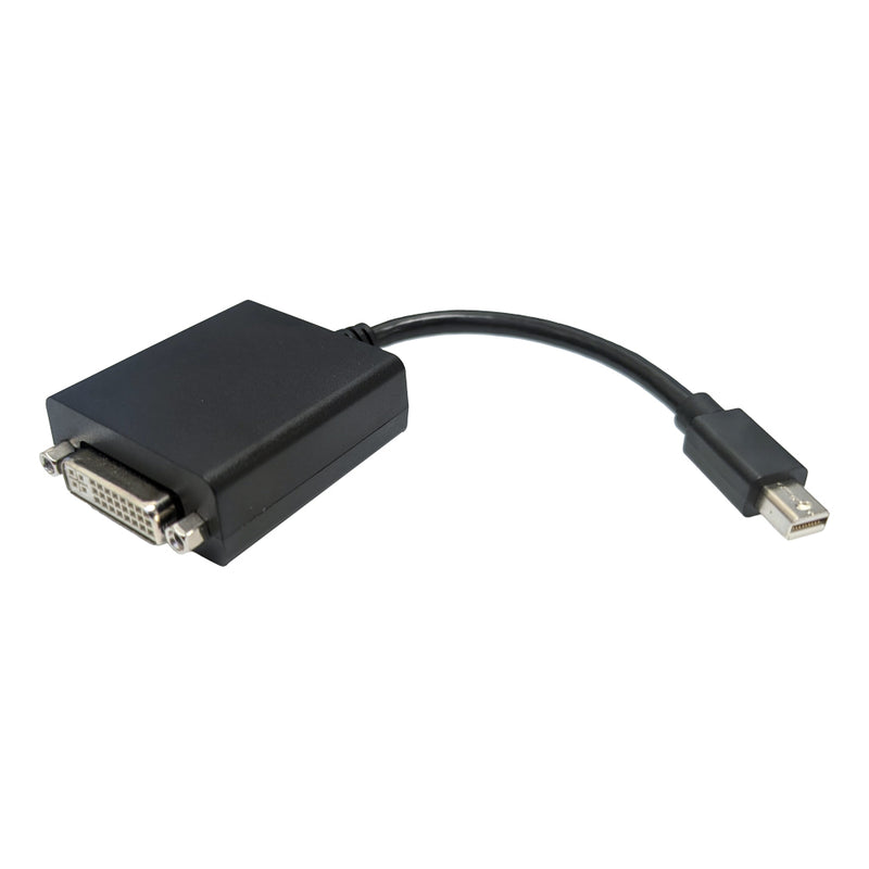 6 inch Mini-DisplayPort Male to DVI Single-link Female Adapter