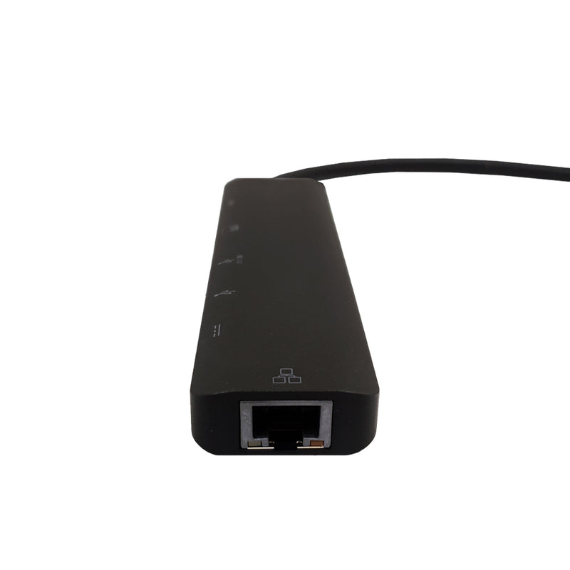 USB 3.1 Type-C to HDMI, 2x USB-A 3.0, USB Type-C, RJ45, SD/Micro SD - DP 1.4 Alt Mode - Black