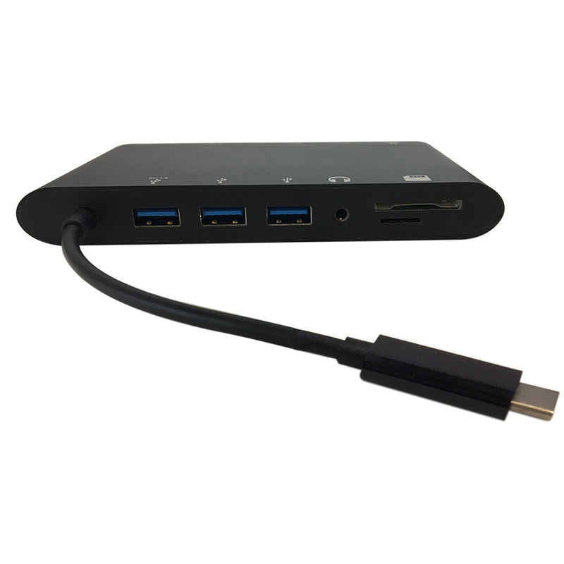 USB 3.1 Type C to docking station - Black
