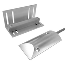 Armored Overhead Magnetic Contact Sensor with L Bracket for Alarm Systems - SPDT