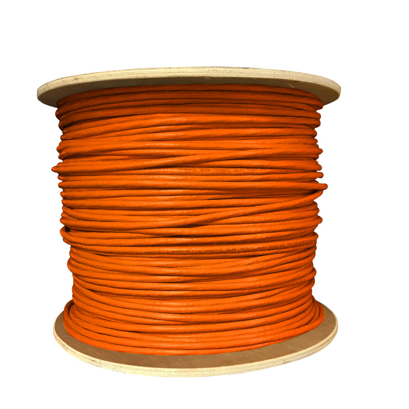 1000ft 4 Pair CAT6A Stranded 24AWG UTP FT4/CMR Bulk Cable