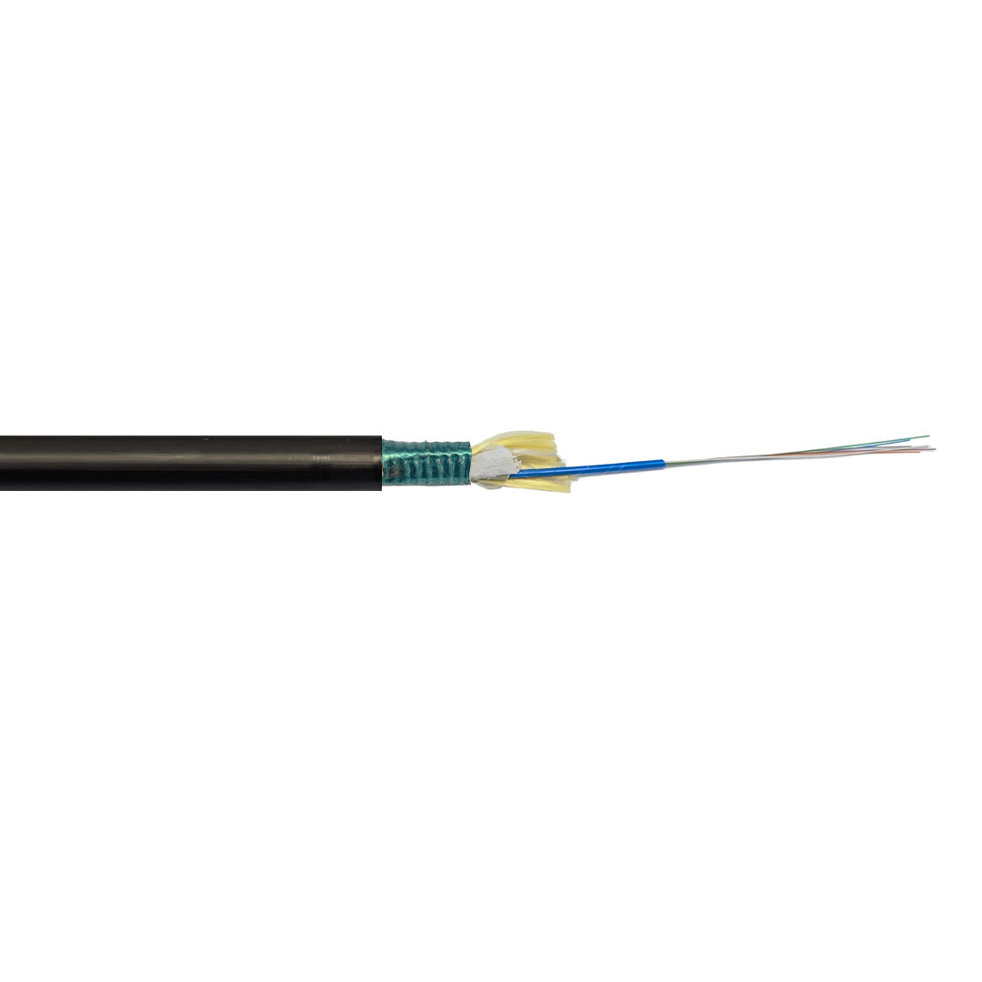 OS2 Singlemode (G657A2) Loose Tube Outdoor Direct Burial Armoured Fiber Bulk Cable (per meter)