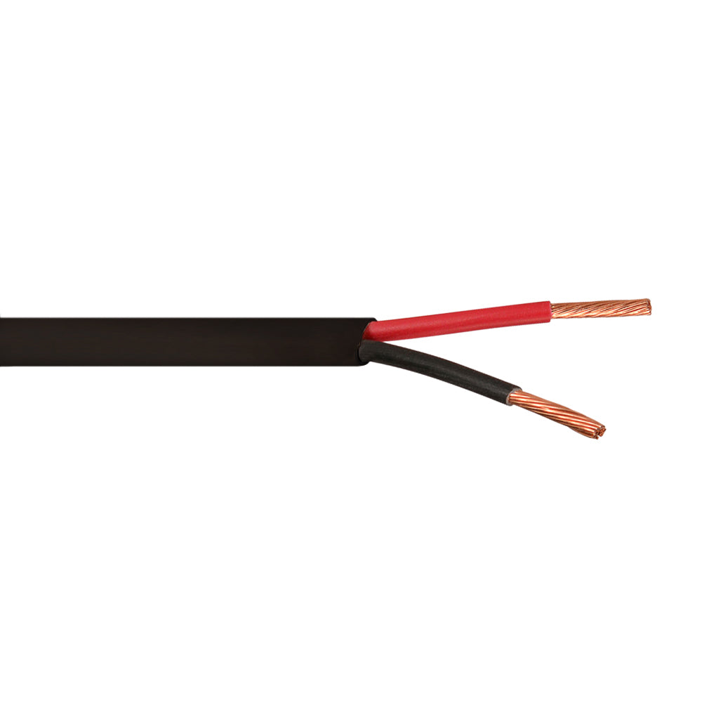 500ft 2C 16AWG Outdoor Bulk Speaker Cable - CMX - Black