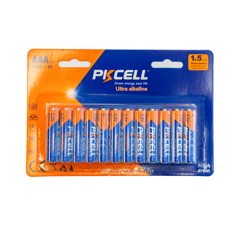 Ultra Alkaline AAA LR03 1.5V Batteries