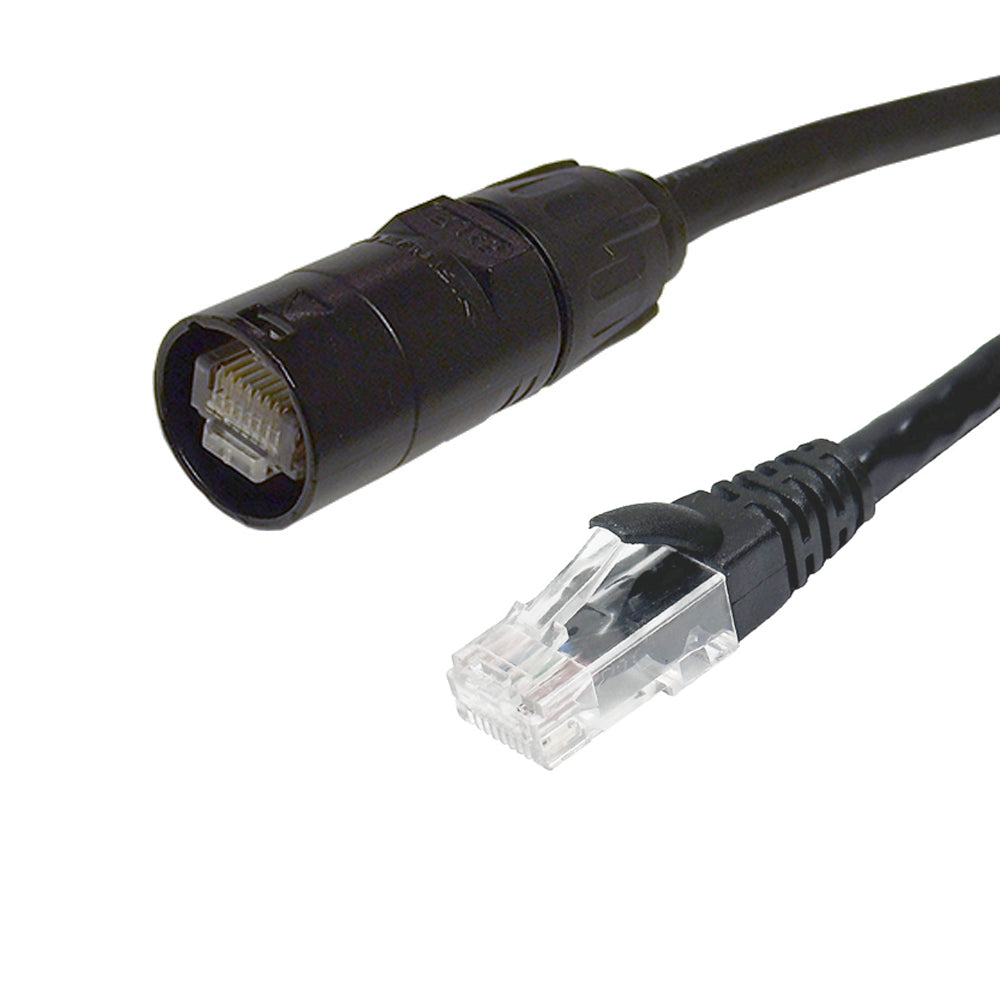 Premium Phantom Cables RJ45 etherCON® to RJ45 Cat6A UTP Heavy Duty Pro