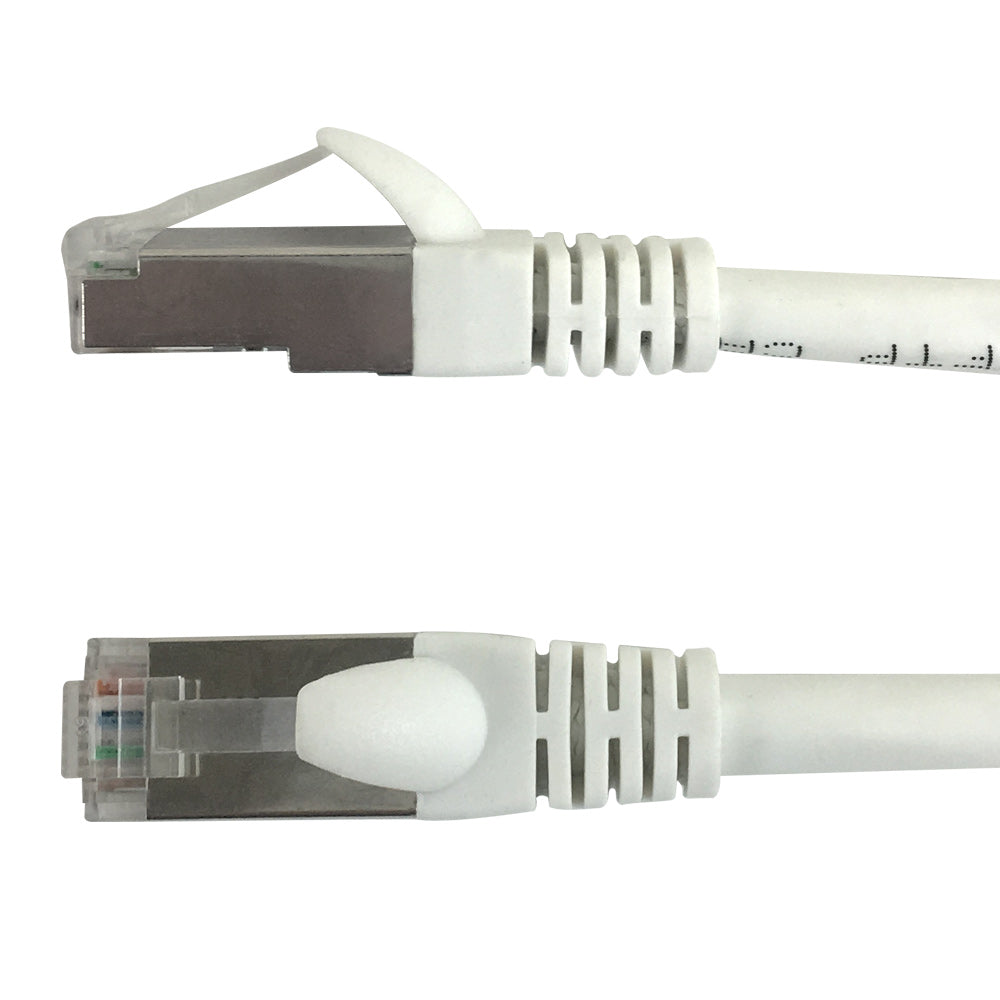 RJ45 CAT5E F/UTP Solid Shielded 23AWG Molded Patch Cable - CMP Plenum