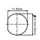 BNC Female Bulkhead Crimp Connector for RG174 (LMR-100) 50 Ohm