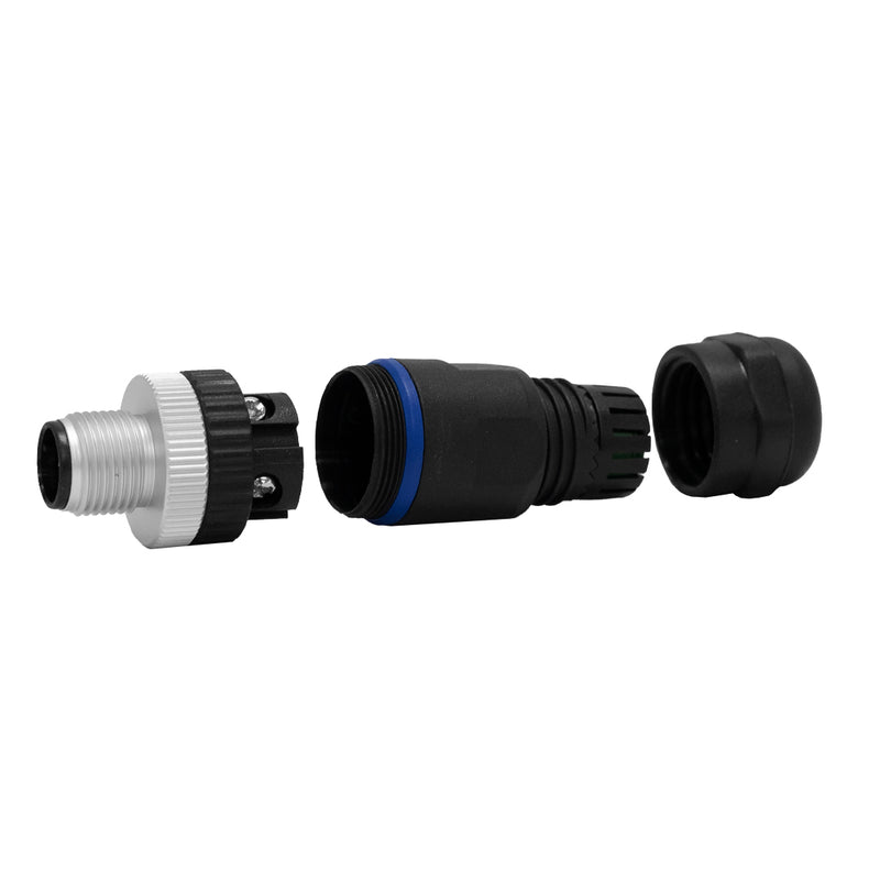 M12 4-pin D-Code Male Connector