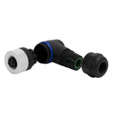 M12 4-pin D-Code Female Right Angle Connector