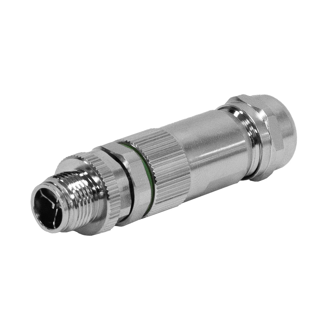 M12 8-pin X-Code Male Connector