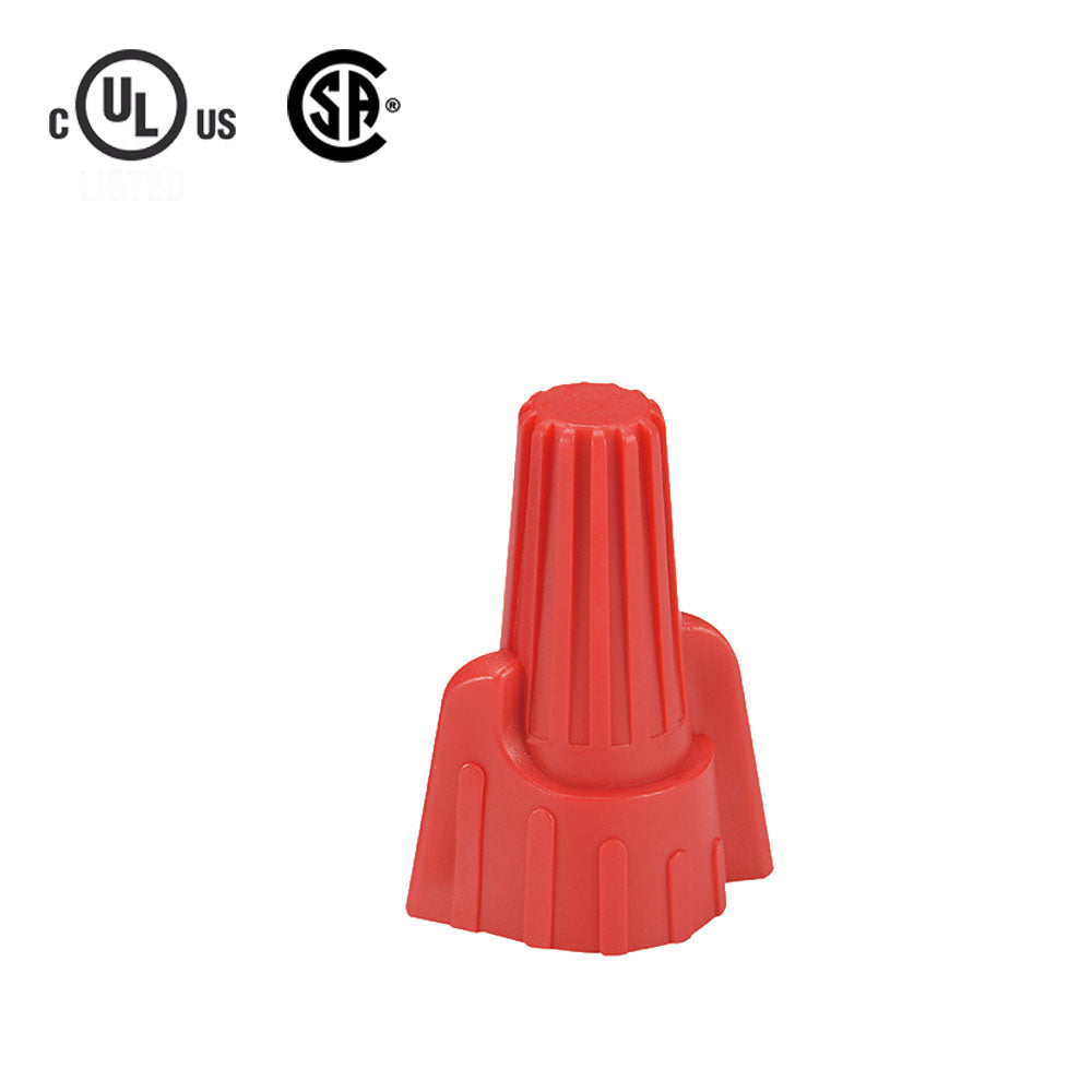 Twist-on Electrical Wire Caps with Wings (100 Pack)
