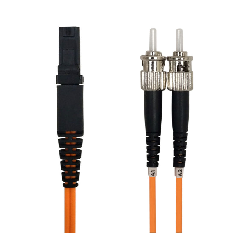 OM1 Multimode Duplex MTRJ/ST 62.5 Micron - Fiber Optic Patch Cable - 1.8mm Jacket - LSZH/OFNR